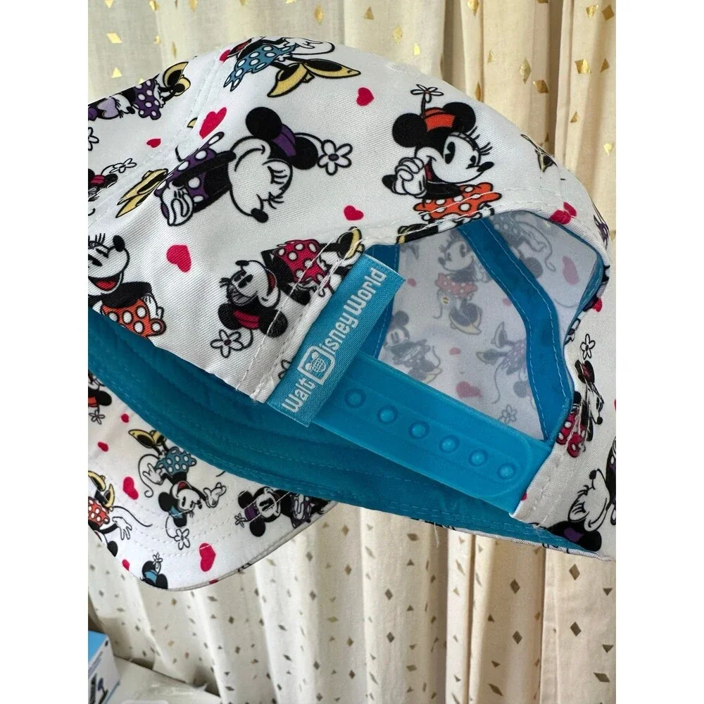 Disney Parks Exclusive World Resort Youth Minnie Mouse Snapback Baseball Cap